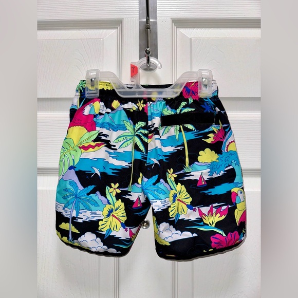 Wonder Nation Boys Tropical Swim Trunks (size 4-5) - Picture 2 of 5